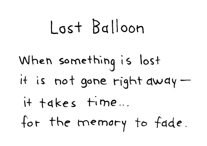 Grant Snider – fumetto poetico 14, Lost Balloon